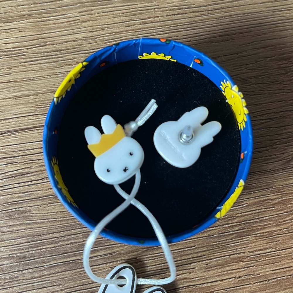 MIFFY (Erstwilder)-Imported (NWT) Queen Miffy Earrings - Picture 2 of 8